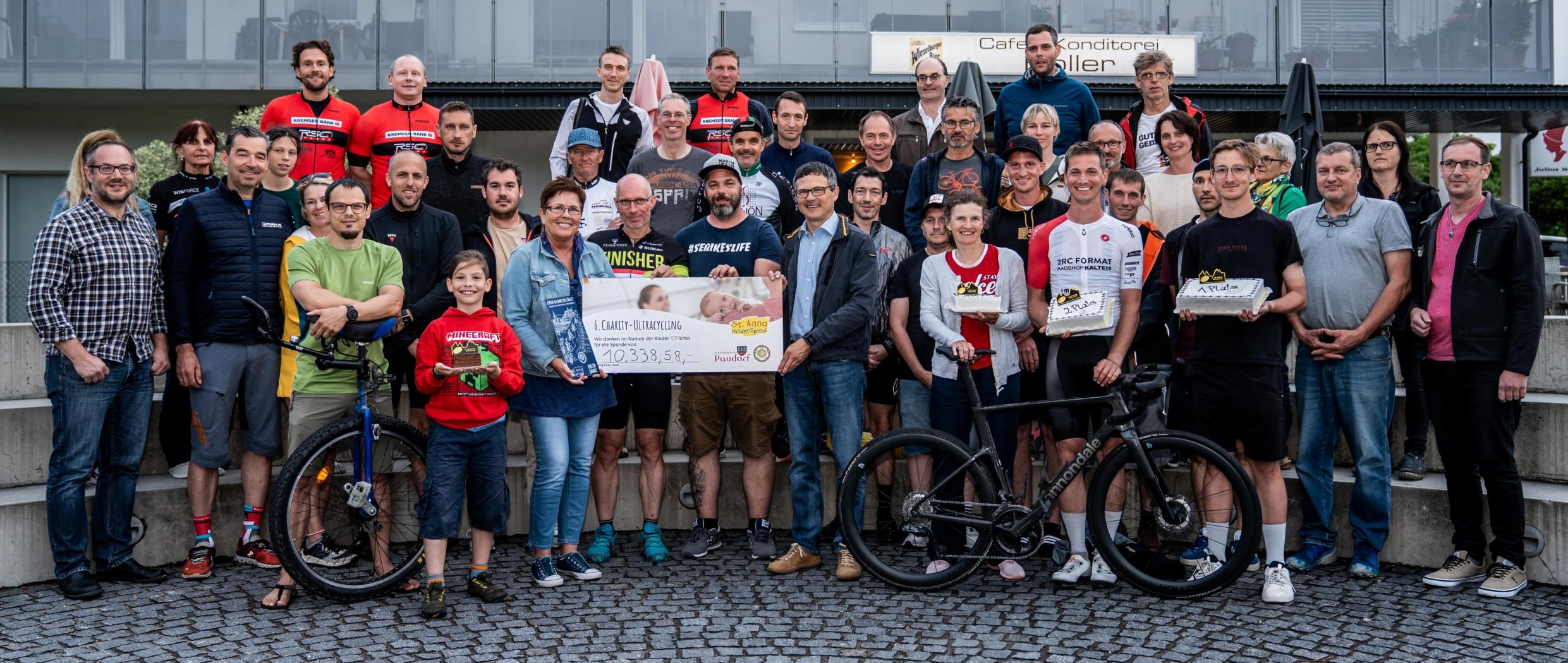 Mission erfüllt! 6. Charity Ultra Cycling